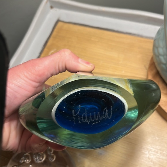 Signed art glass - Picture 2 of 4